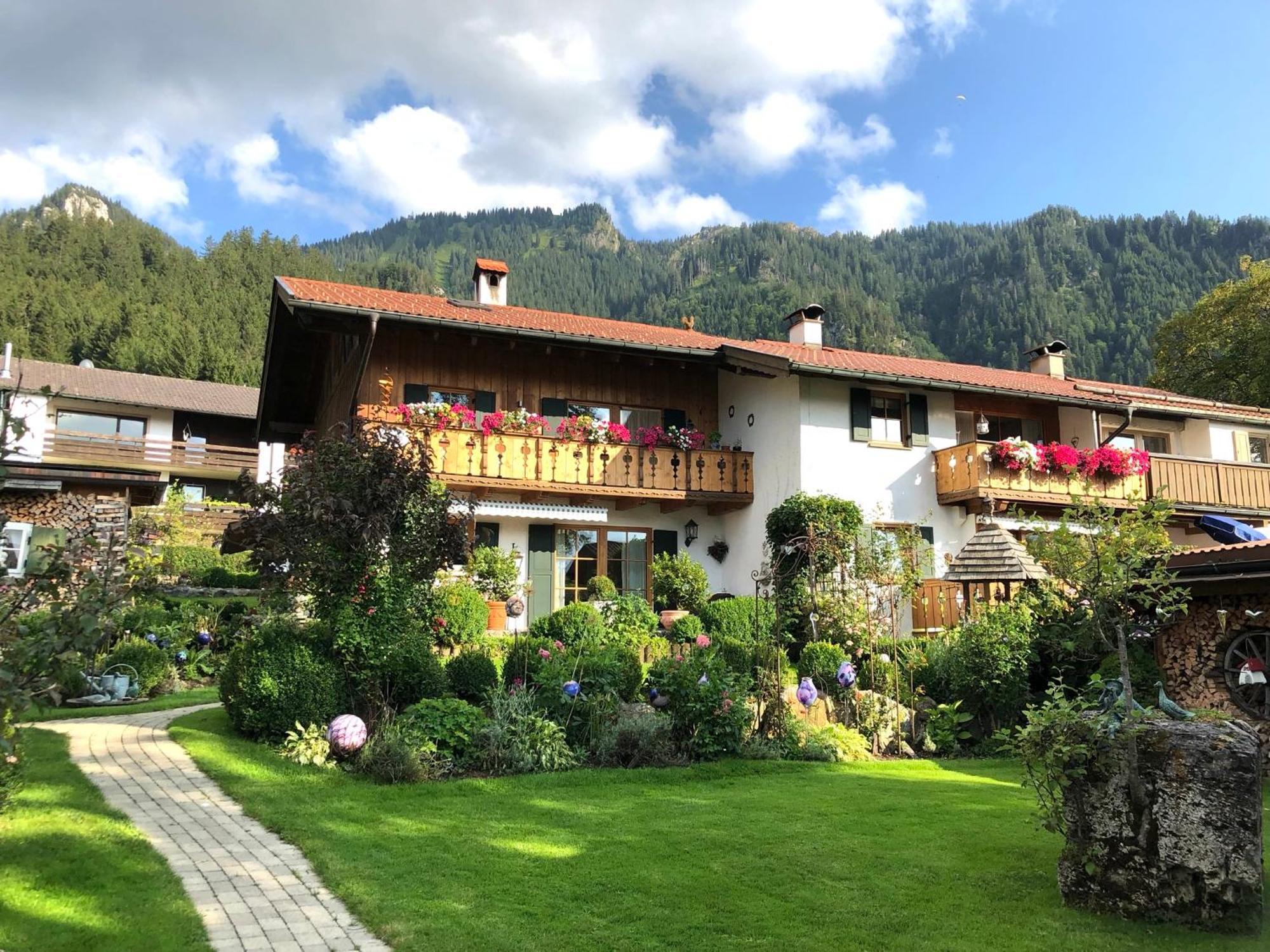 Ferienwohnung Mitteldorf Oberammergau Exterior foto