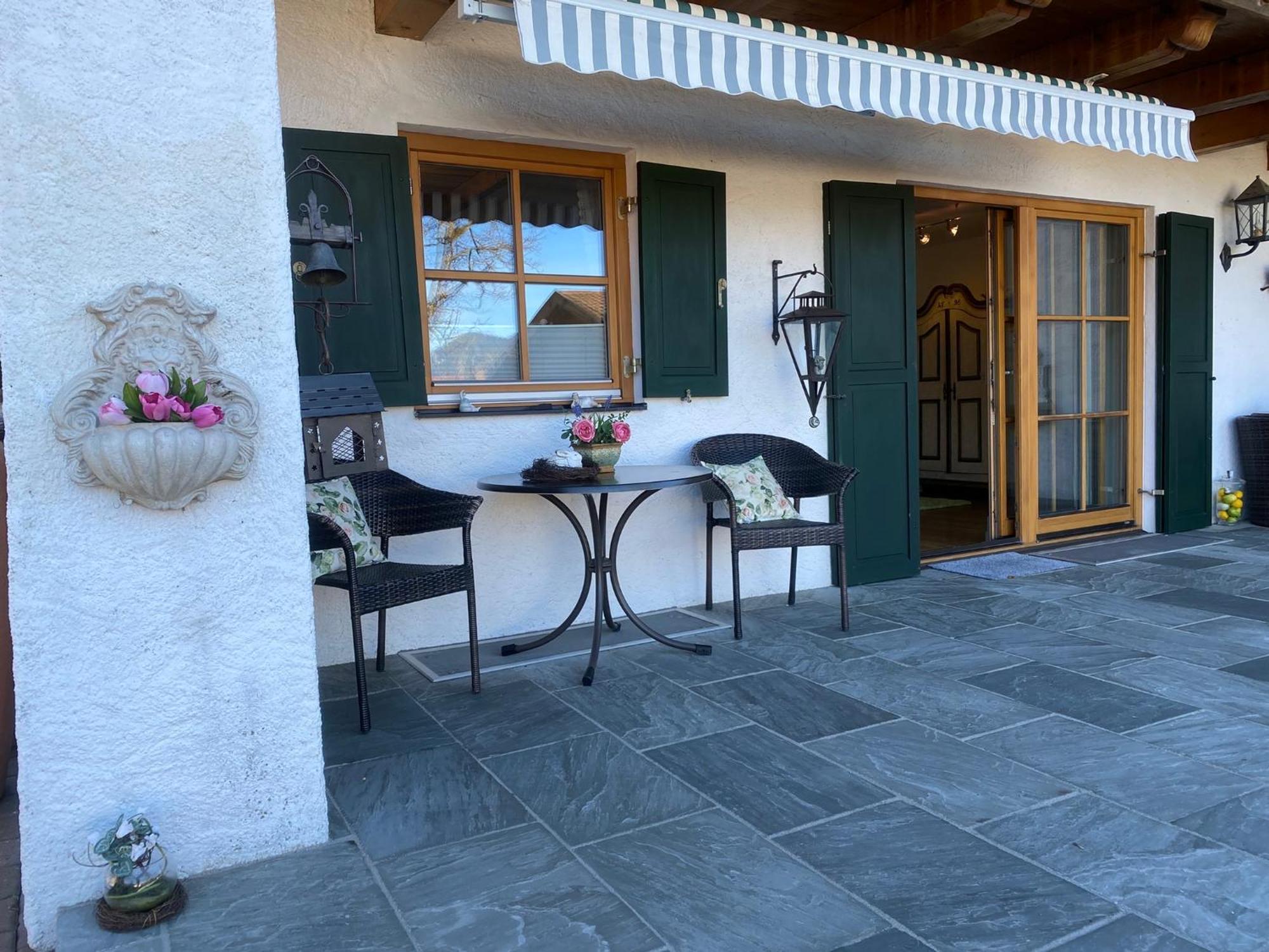 Ferienwohnung Mitteldorf Oberammergau Exterior foto